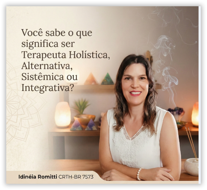 Você sabe o que significa: Terapeuta Holística, Alternativa, Sistêmica ou Integrativa?