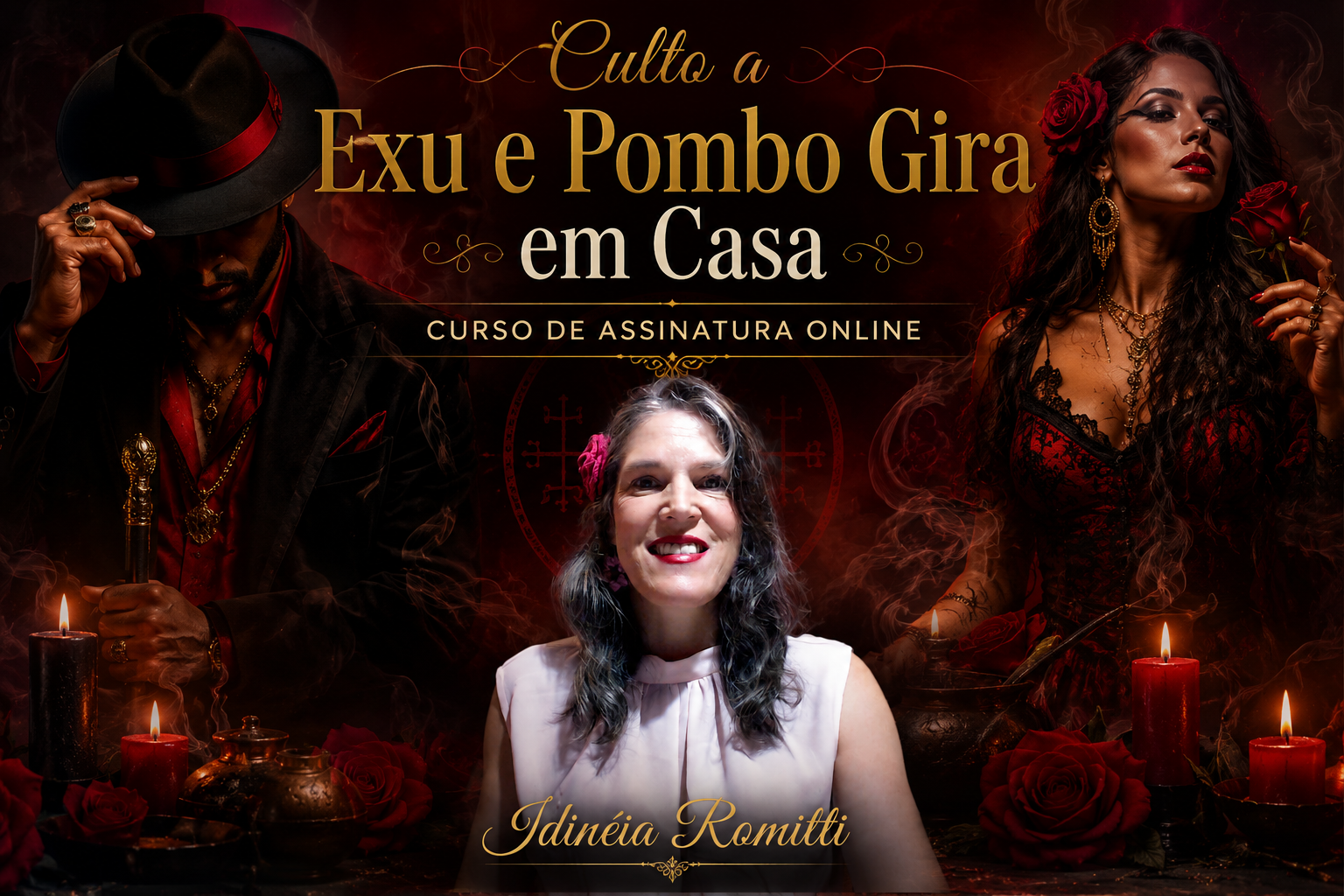 Culto a Exu e Pombo Gira em Casa